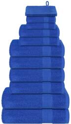 vidaXL Set prosoape 12 buc Albastru 360 g/m2 100% bumbac GartenMobel Dekor (137097) Prosop