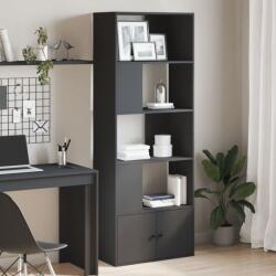 vidaXL Biblioteca, negru, 70x36x189 cm, lemn prelucrat GartenMobel Dekor (3295318) Biblioteca