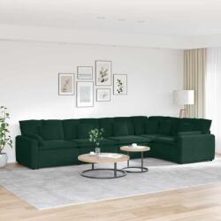 vidaXL Canapea modulara cu perne, verde închis, catifea GartenMobel Dekor (3321330) Canapea