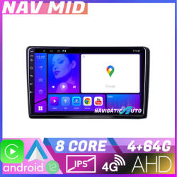 Edotec Navigatie auto Nissan Navara 2006-2014 Android 12, 4GB RAM, 64GB, CarPlay (NAV2-9-4+64|K-NAVARA)