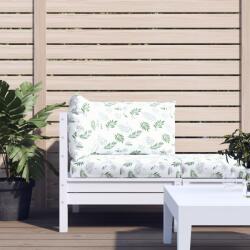 vidaXL Perne pentru paleti, 3 buc. , model de frunze, tesatura oxford GartenMobel Dekor (361788)
