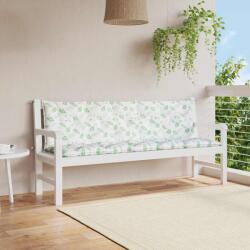 vidaXL Perne banca de gradina, 2 buc. , model frunze, tesatura oxford GartenMobel Dekor (361731)