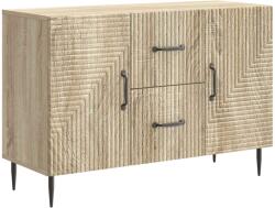 vidaXL Bufet cu sertar Stejar Sonoma 89 x 34, 5 x 60 cm Lemn prelucrat GartenMobel Dekor (894887) Comoda