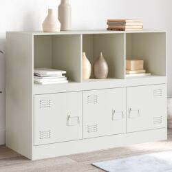 vidaXL Servanta, alb, 99x39x73 cm, otel GartenMobel Dekor (841792) Comoda
