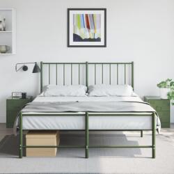vidaXL Noptiere, 2 buc. , verde, 34, 5x39x44 cm, otel GartenMobel Dekor (841628)