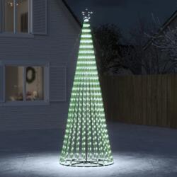 vidaXL Pom de Craciun LED 688 LED-uri Alb Rece 300 cm GartenMobel Dekor (358069)