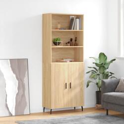 vidaXL Dulap înalt, stejar sonoma, 69, 5x34x180 cm, lemn compozit GartenMobel Dekor (3189272) Comoda