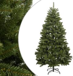 vidaXL Brad de Craciun artificial cu suport si balamale, verde, 210 cm GartenMobel Dekor (357780)