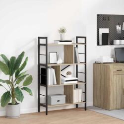 vidaXL Raft pentru carti Stejar Sonoma 75 x 30 x 123, 5 cm GartenMobel Dekor (883965) Biblioteca