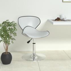 vidaXL Scaun de bar, alb, piele ecologica GartenMobel Dekor (335109)