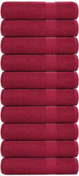 vidaXL Prosoape de dus 10 buc Bordeaux 70x140 cm 360 g/m2 100% bumbac GartenMobel Dekor (136739) Prosop