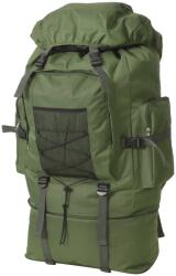 vidaXL Rucsac în stil militar, XXL, 100 L, verde GartenMobel Dekor (91096) Rucsac tura