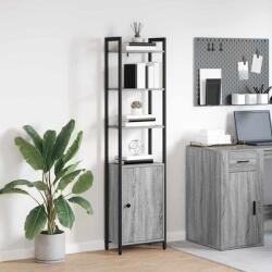 vidaXL Dulap pentru carti Gri Sonoma 40 x 24 x 161 cm Lemn compozit GartenMobel Dekor (883853) Biblioteca