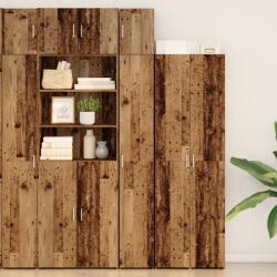 vidaXL Dulap de depozitare 3 pcs Lemn vechi 30 x 42, 5 x 225 cm GartenMobel Dekor (3365627) Comoda