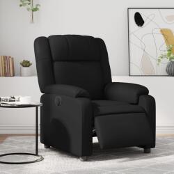 vidaXL Fotoliu rabatabil electric, negru, piele ecologica GartenMobel Dekor (3205136)