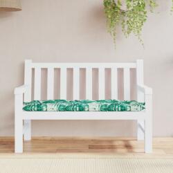 vidaXL Perna banca de gradina model frunze, 120x50x7 cm, textil oxford GartenMobel Dekor (378951)
