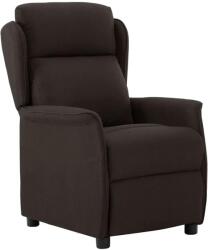 vidaXL Fotoliu recliner Maro închis 66.5 x 94 x 101.5 cm Poliester GartenMobel Dekor (340157)