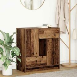 vidaXL Bufeta cu sertare si usi Lemn vechi 70, 5x34x74, 5 cm GartenMobel Dekor (861848) Comoda