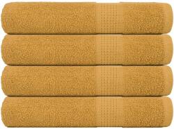 vidaXL Prosoape sauna 4 buc Aur 80x200 cm 360 g/m2 100% bumbac GartenMobel Dekor (136816) Prosop