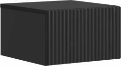 vidaXL Noptiera suspendata cu sertar, neagra, 33 x 34, 5 x 20 cm, vidaXL (898427)