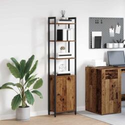 vidaXL Dulap pentru carti Lemn Vechi 40 x 24 x 161 cm Lemn compozit GartenMobel Dekor (883854) Biblioteca