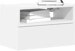 vidaXL Noptiera de perete, alb, 45x26x28, 5 cm GartenMobel Dekor (858596)