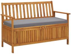 vidaXL Banca de depozitare gradina, 120 cm, lemn masiv de acacia GartenMobel Dekor (310276)