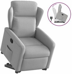 vidaXL Scaun înclinabil vertical din tesatura gri nor GartenMobel Dekor (3303143)