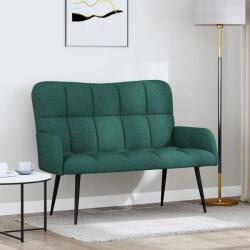 vidaXL Canapea cu doua locuri Verde închis 115 x 61 x 87 cm tesatura GartenMobel Dekor (42028934) Canapea