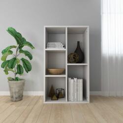 vidaXL Biblioteca/Dulap, alb, 50x25x80 cm, lemn prelucrat GartenMobel Dekor (800162) Biblioteca