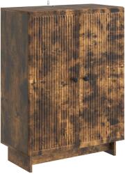 vidaXL Bufet Stejar fumuriu 66 x 34, 5 x 90 cm Lemn prelucrat GartenMobel Dekor (893900) Comoda