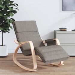 vidaXL Scaun balansoar, gri taupe, material textil GartenMobel Dekor (351079) Balansoar