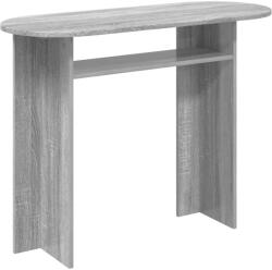 vidaXL Masa de consola Sonoma gri 100 x 39, 5 x 75 cm Lemn prelucrat GartenMobel Dekor (8001164)