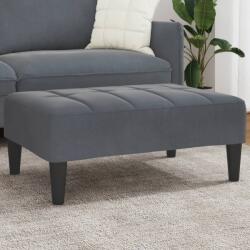 vidaXL Taburet, gri închis, 77x55x31 cm, catifea GartenMobel Dekor (4007385)