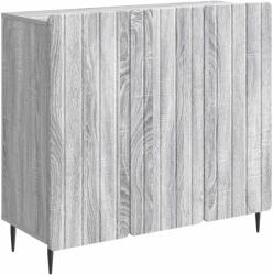 vidaXL Bufet Sonoma gri 89 x 34, 5 x 82 cm Lemn prelucrat GartenMobel Dekor (894421) Comoda