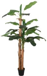 vidaXL Bananier artificial 18 frunze 150 cm verde GartenMobel Dekor (359001)