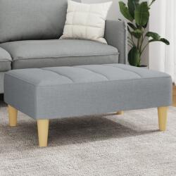 vidaXL Taburet, gri deschis, 77x55x31 cm, material textil GartenMobel Dekor (4007362)