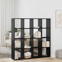vidaXL Dulap pentru carti Stejar Negru 137, 5 x 29 x 137, 5 cm GartenMobel Dekor (3388357) Biblioteca