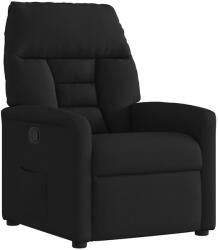vidaXL Fotoliu rabatabil, negru, material textil GartenMobel Dekor (4015544)