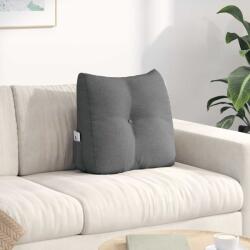 vidaXL Perna pentru spate Gri închis 45 x 24 x 50 cm tesatura GartenMobel Dekor (42014355)