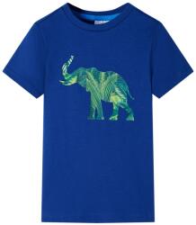 vidaXL Tricou pentru copii, albastru închis, 140 GartenMobel Dekor (12288)