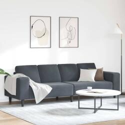 vidaXL Canapea pentru living Gri închis 250 x 77 x 76 cm GartenMobel Dekor (3335092) Canapea