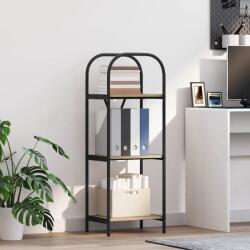 vidaXL Raft pentru carti Stejar sonoma 40 x 30 x 109 cm Lemn compozit GartenMobel Dekor (879882) Biblioteca