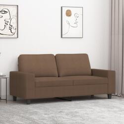 vidaXL Canapea cu 2 locuri, maro, 140 cm, material textil GartenMobel Dekor (359394) Canapea
