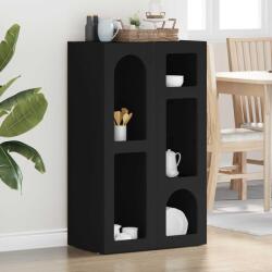 vidaXL Bufet Negru 59 x 35 x 100, 5 cm Lemn compozit GartenMobel Dekor (891335) Comoda