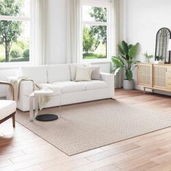 vidaXL Covor patrat crem 240x240 cm, antiderapant, pentru living (42022566) Covor