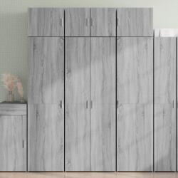 vidaXL Dulap înalt, gri sonoma, 70x42, 5x185 cm, lemn prelucrat GartenMobel Dekor (3281432) Comoda