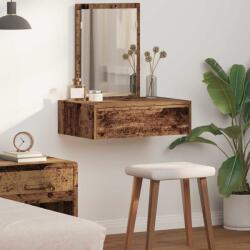 vidaXL Masa de Machiaj cu sertar Maro 60 x 40 x 70 cm Lemn compozit GartenMobel Dekor (865197)