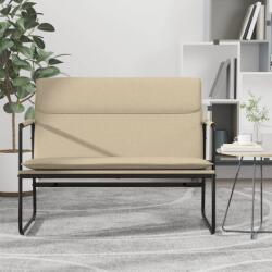 vidaXL Banca, crem, 100x64x80 cm, textil GartenMobel Dekor (351357)