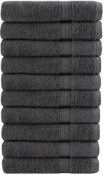 vidaXL Prosoape premium SOLUND 10 buc antracit 100x200 cm 600 gsm GartenMobel Dekor (137174) Prosop